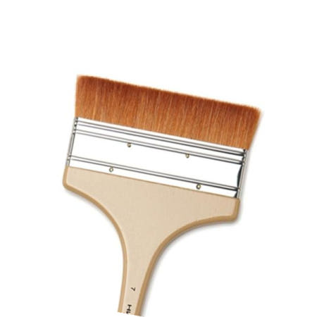 제스트커스텀 붓앤나이프 화홍 백붓 132 개(1개입) 7호 125mm