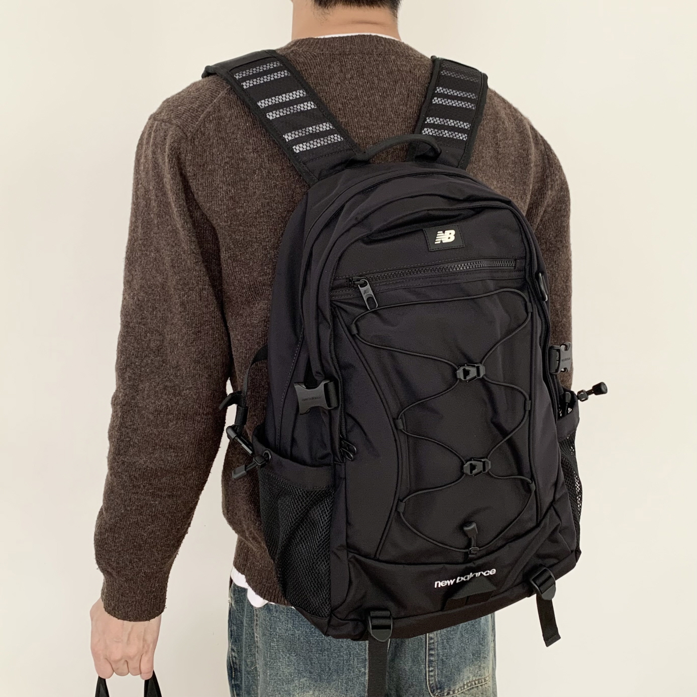 뉴발란스 백팩 플라잉폼 어센틱 하이퍼 3D 스트링레이어 학생 신학기 노트북 가방