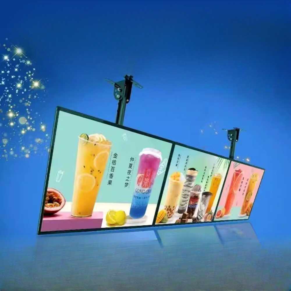 매장용 디스플레이 광고 포스터 전시 마케팅 벽걸이 60x120cm 블랙 3개 세로형 - 상세 이미지 3
