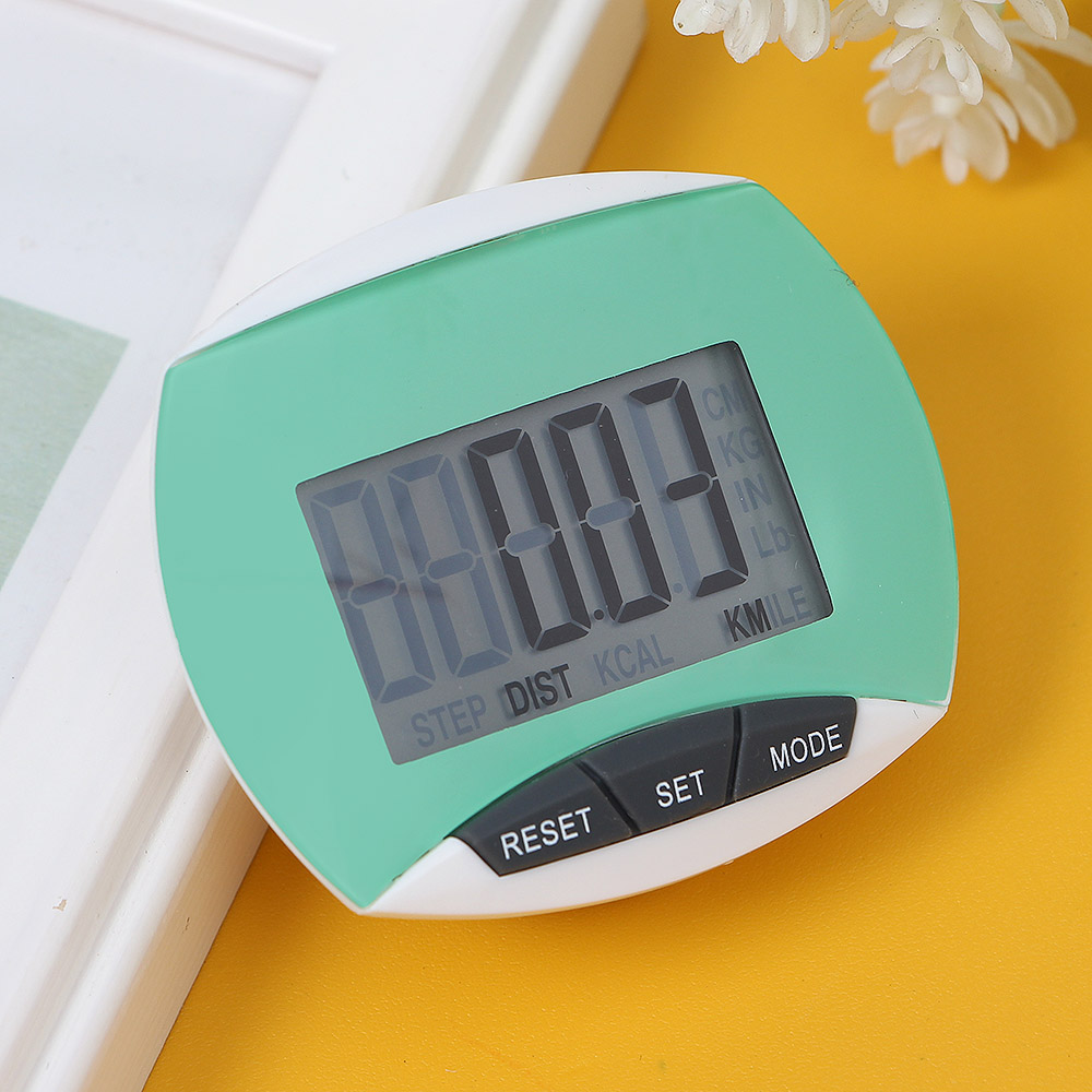 만보기 스마트 디지털 만보기(그린) 다이어트 만보계