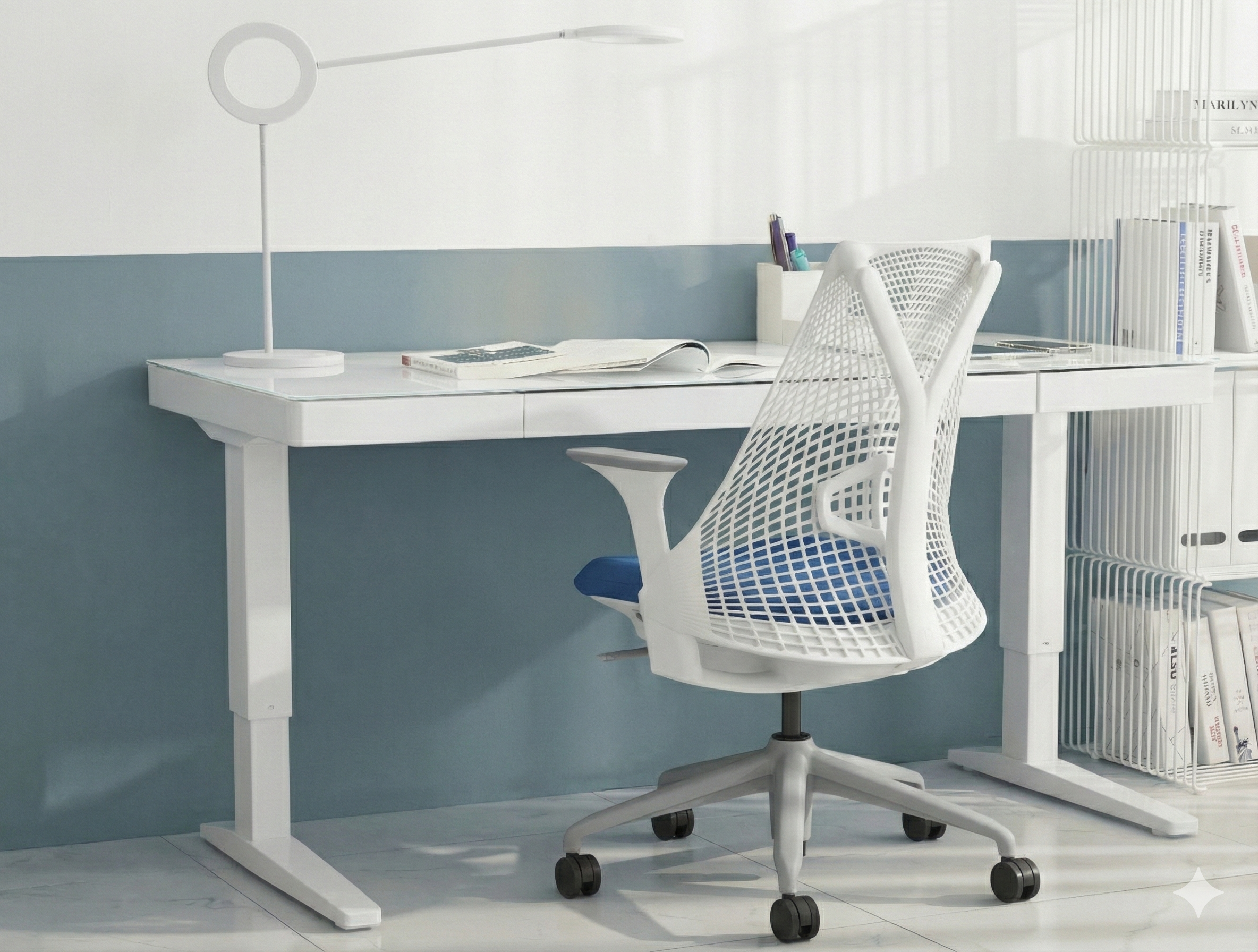 초등학생 책상 어린이 전동 높낮이조절 디플라노 모션데스크