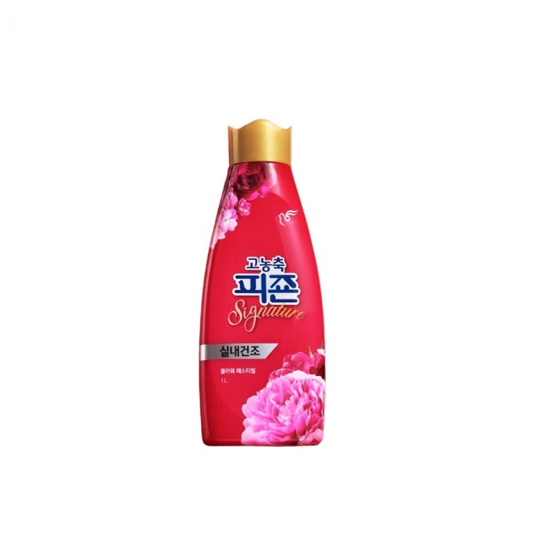 시그니처 고농축 피죤 1리터 용기 섬유유연제 피존 세탁 세제 - 메인 이미지