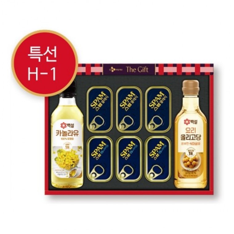 CJ 특별한선택 H-1호 선물세트 한박스(5세트입) 설 추석 선물 - 상품 이미지