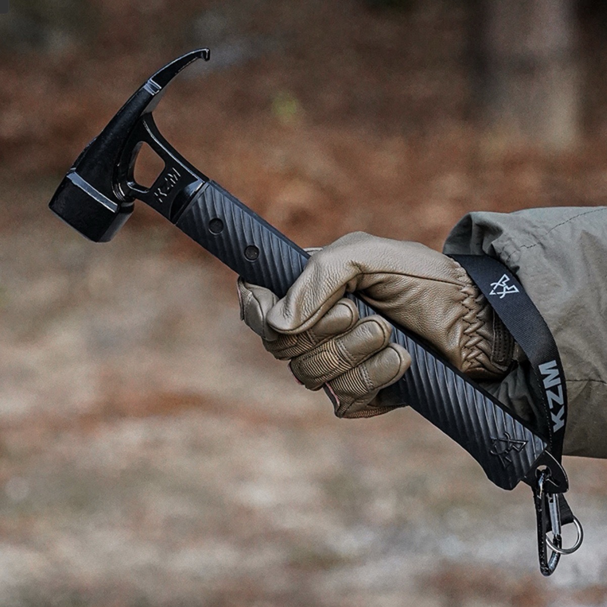단조팩망치 고강도일체형 캠핑망치 단조강헤드