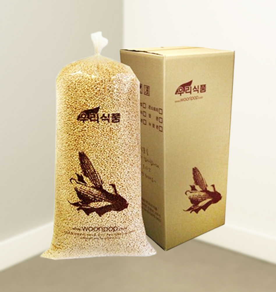 대왕봉지 포장 밀튀밥 3kg 고소 달콤 전통과자 - 상품 이미지