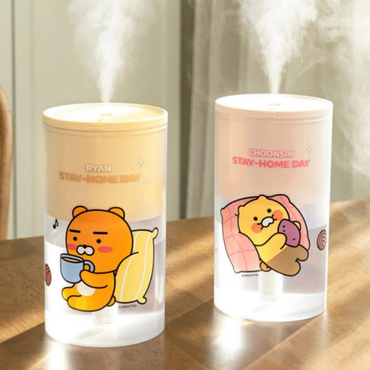 카카오프렌즈 무선 2단 분사 그래픽 캐릭터 미니 가습기