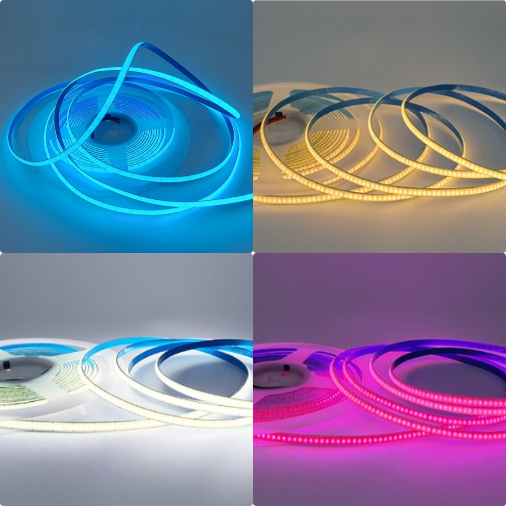 cob led바 줄led 라인등 인테리어 라인 간접 조명 12v 5cm단위 폭5mm - 상품 이미지