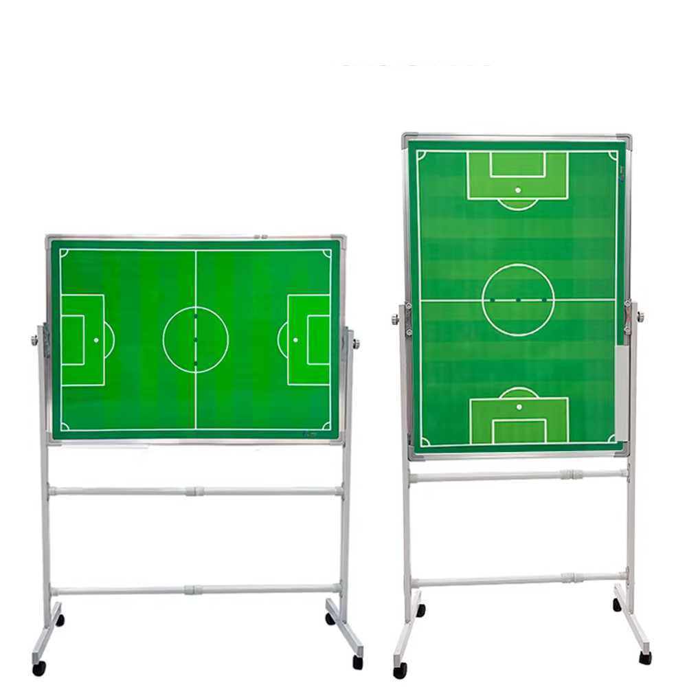 코치용 축구 전술판 보드 훈련 경기 전략 도식 자석 그린축구 단면 100x70cm - 상세 이미지 3