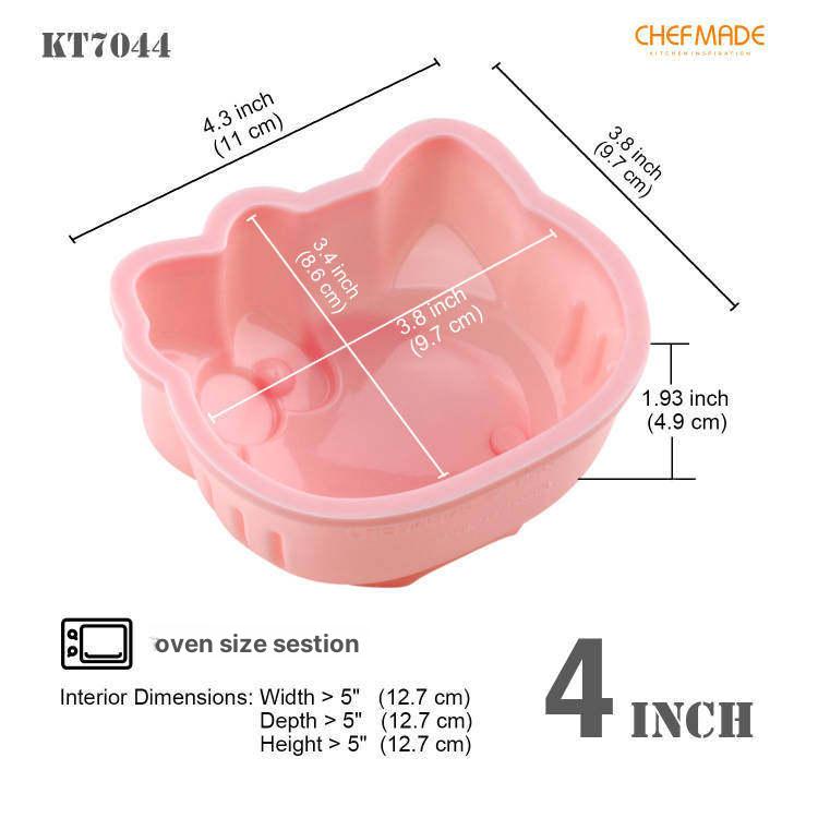 케이크 몰드 귀여운 오븐 베이킹 도구 4인치 KT7044 - 상품 이미지