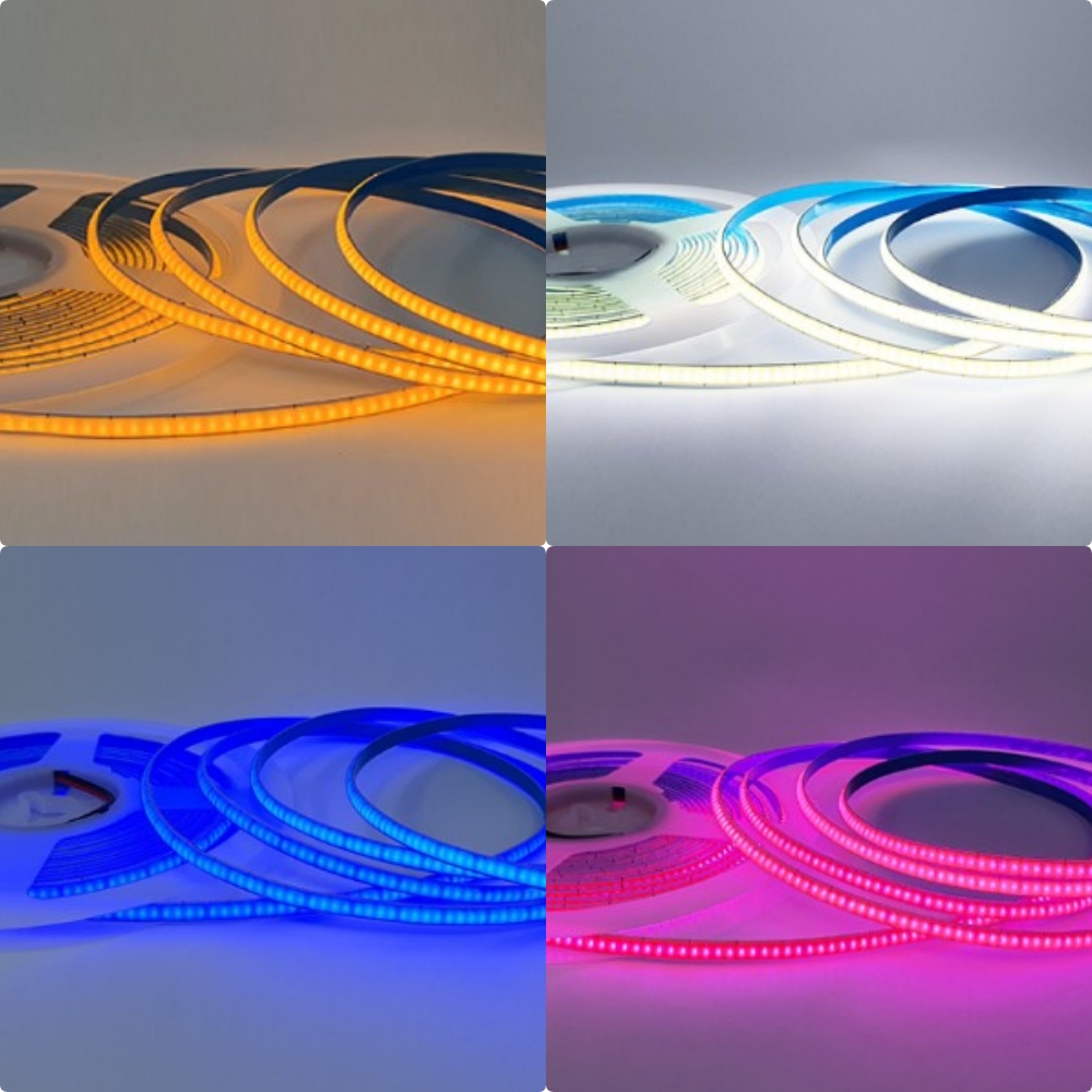 cob led바 줄led 라인등 인테리어 라인 간접 조명 12v 5cm단위 폭5mm - 상세 이미지 2