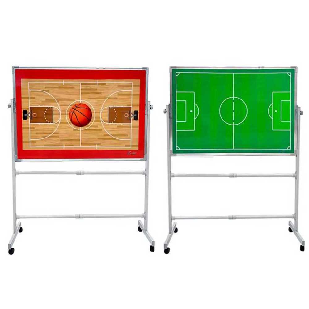 코치용 축구 전술판 보드 훈련 경기 전략 도식 자석 그린축구 단면 100x70cm - 상세 이미지 2