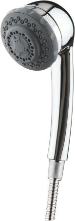 [해외]컬리건 HSH-C135 핸드헬드 필터 샤워헤드 크롬 마감 처리