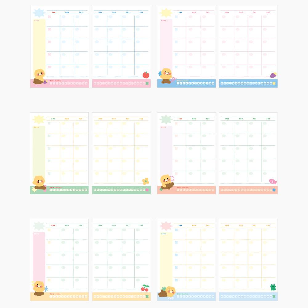 26년다이어리 카카오 춘식이 만년 2026년 다이어리 2026 업무용 플래너 이미지 6