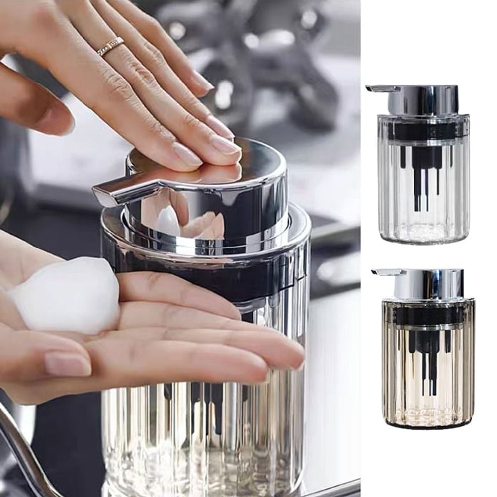 거품용기 공병 300ML 핸드워시 세제통 리필 여행용 투명 - 상품 이미지