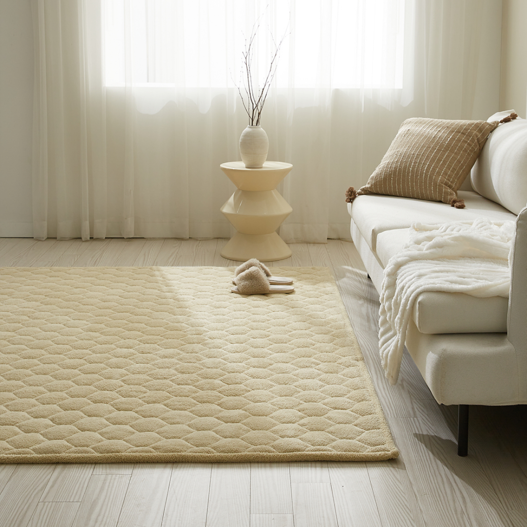 호이데코 라쎄 토퍼 러그 오트밀 베이지, 200x300cm