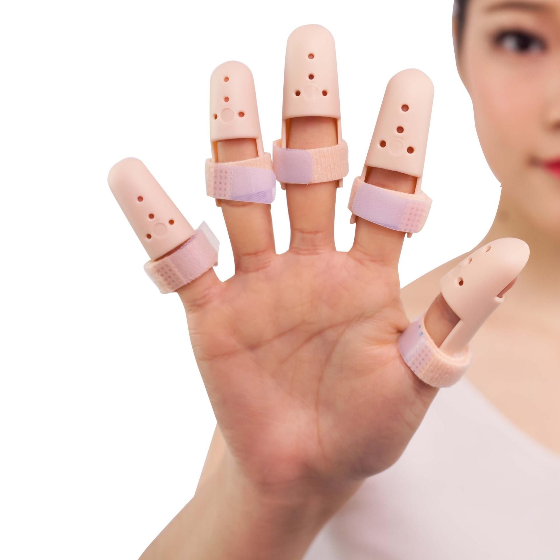 손가락 스 프린트 깁스 손가락 깁스 부목 지지대 테이 1호 살색 - 상품 이미지
