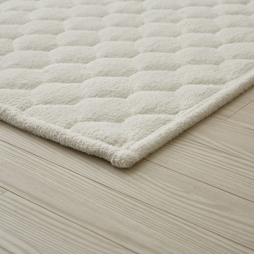 호이데코 라쎄 토퍼 러그 크림 아이보리, 200x300cm