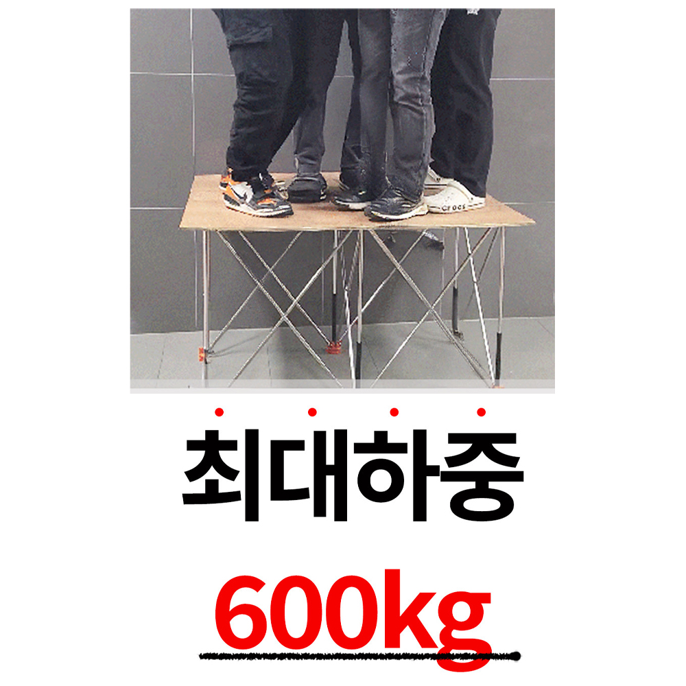 워크맥스 접이식 석고보드 목공작업대 경량 받침대 6구 소형 - 상세 이미지 5