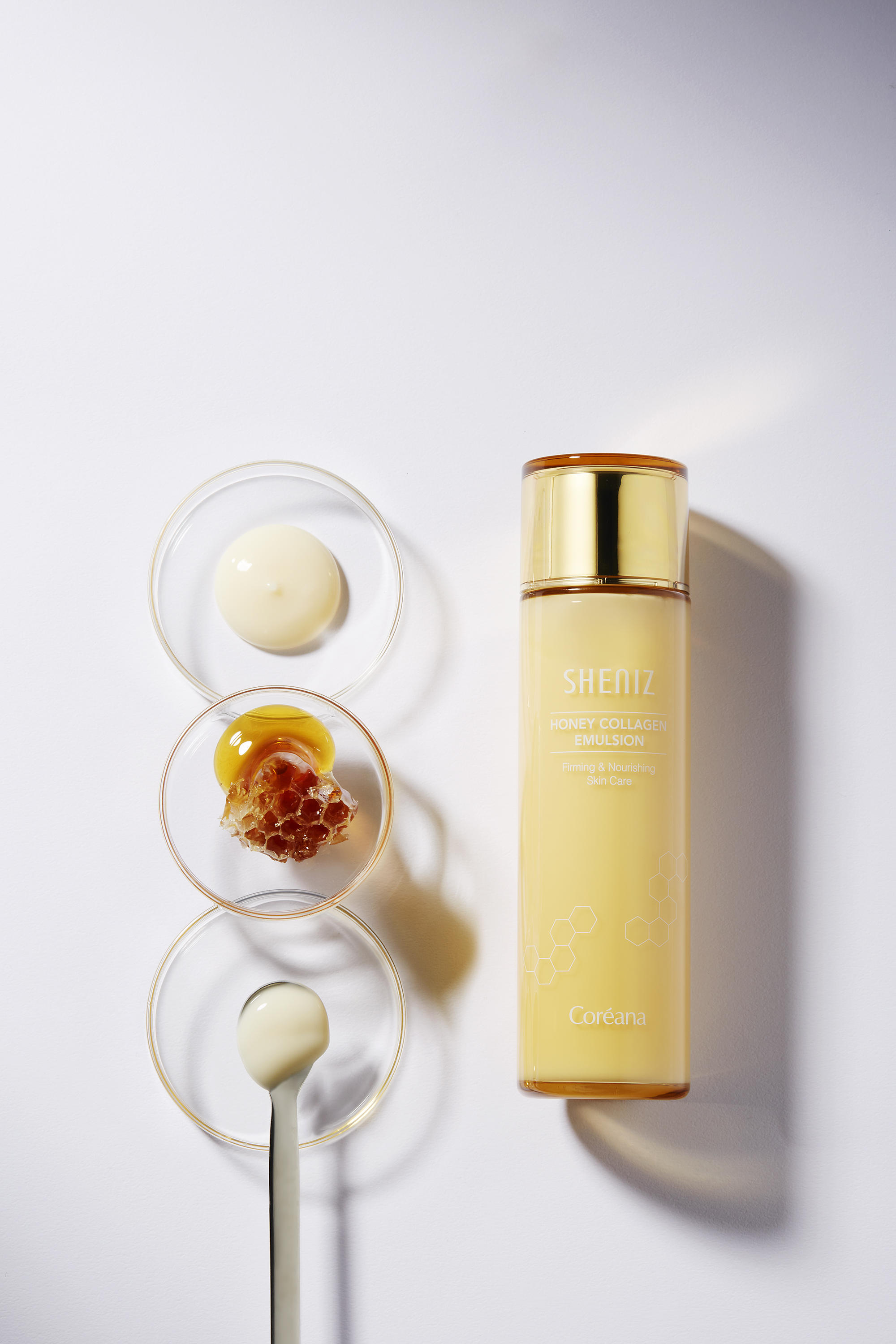 코리아나 쉬니즈 허니 콜라겐 스킨토너150ml+에멀젼150ml - 상세 이미지 4