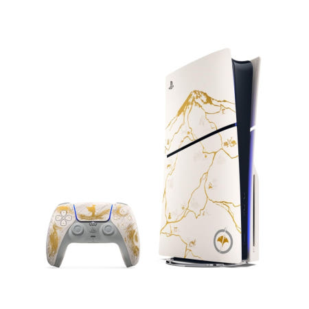 [해외]PS5 고스트 오브 요테이 골드 리미티드 에디션 플스5 슬림 1TB 본체 한정판 게임동봉