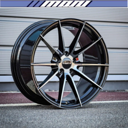 마루모터 지가토 ZF02 다크틴트 19휠5홀114.3 8.5/9.5J+38/45 국산수입차부품 휠타이어 써스브레이크