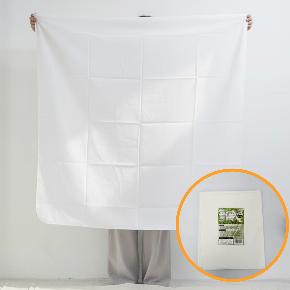 살림몰 국산 순면 면 보자기 대형 업소용 면보 두부 육수 거름망 100cm 120cm - 상품 이미지