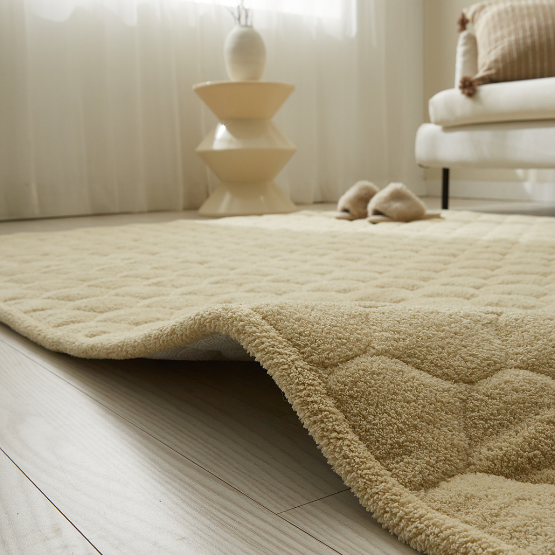 호이데코 라쎄 토퍼 러그 오트밀 베이지, 200x300cm