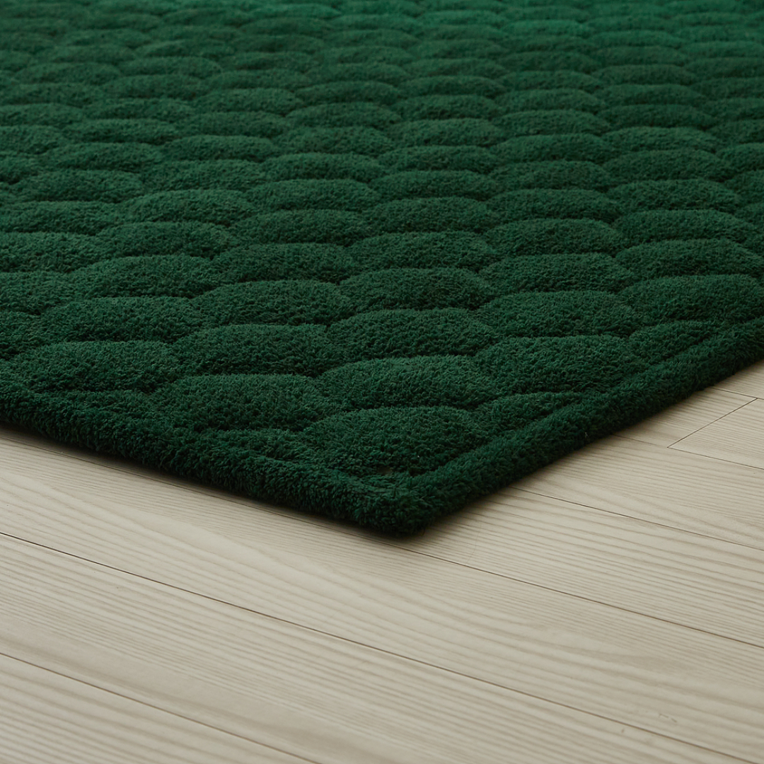 호이데코 라쎄 토퍼 러그 딥 그린, 200x300cm