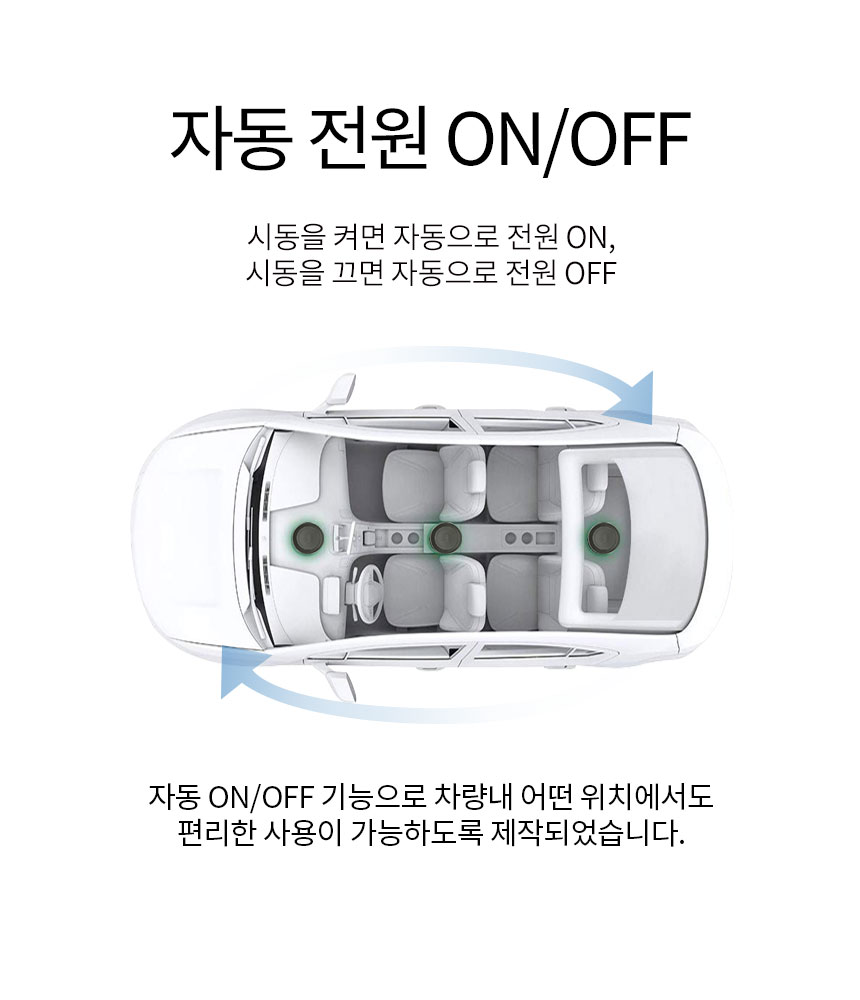 아이지오 미니 공기청정기 IJ-C001 자동차,원룸,사무실 이미지 6