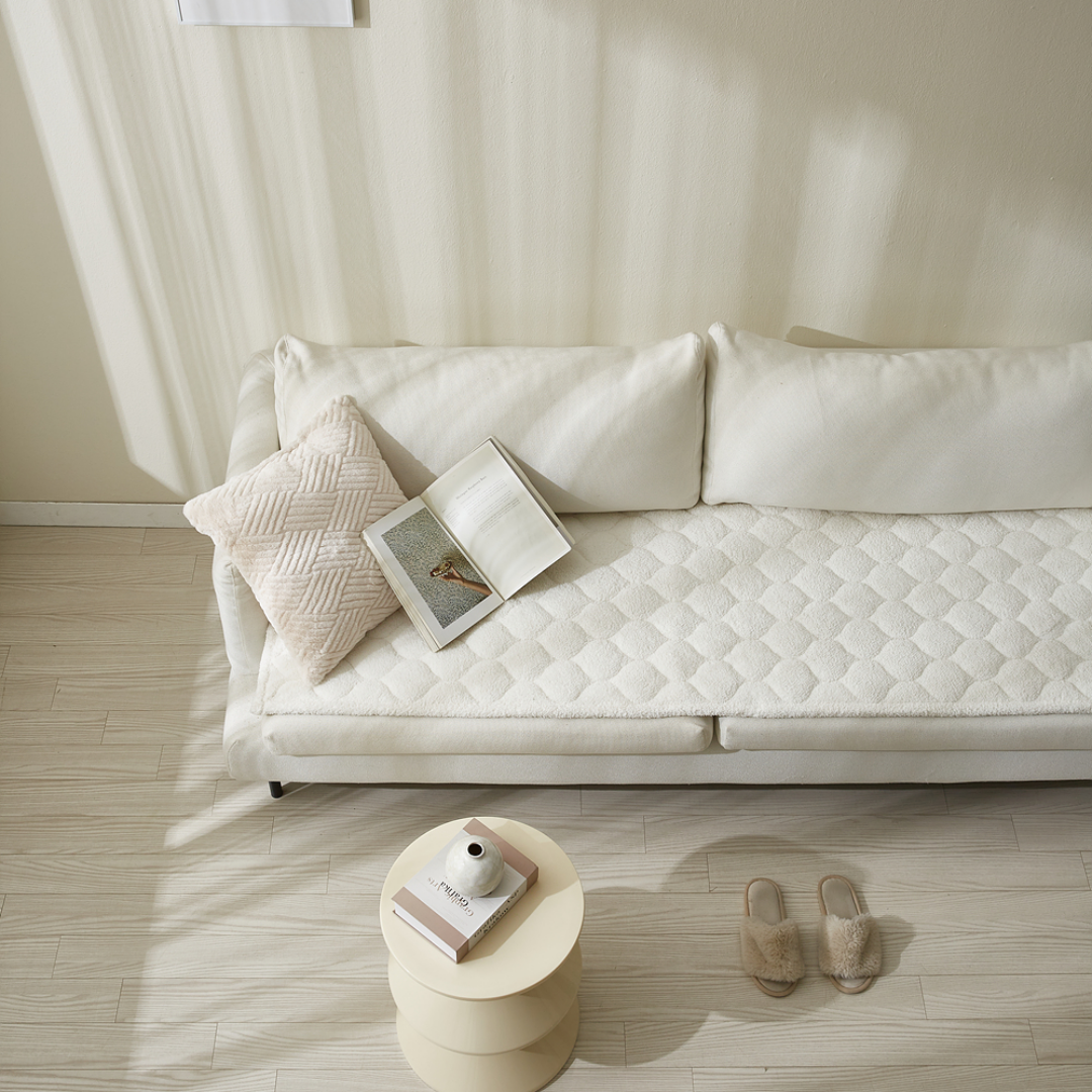 호이데코 라쎄 토퍼 쇼파패드 크림 아이보리, 60x120(2인용)