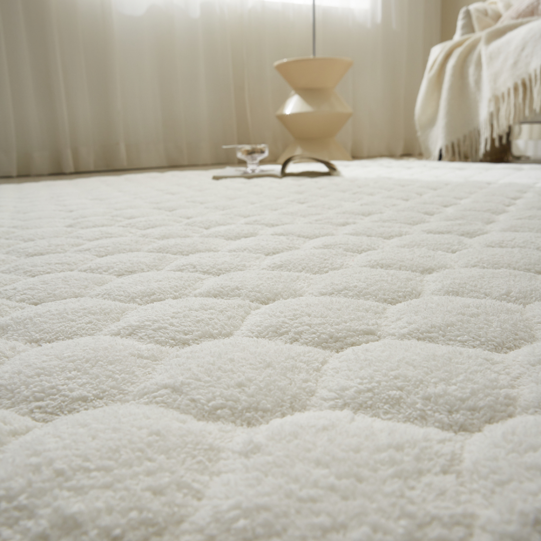 호이데코 라쎄 토퍼 러그 크림 아이보리, 200x300cm