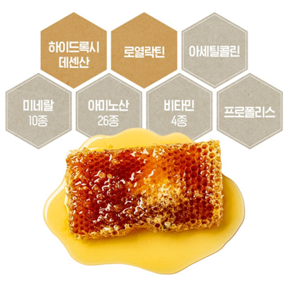 참굿즈 프리미엄 동결건조 로얄 젤리 100% 60정 3병 캐나다 Royal jelly 제리 - 상세 이미지 4