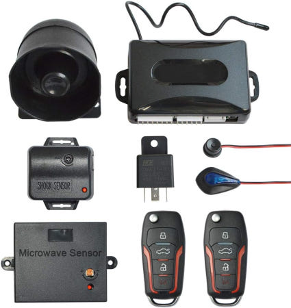 LC207-FT 밴비 1방향 차량 경보 및 키리스 엔트리 시스템 Remote C