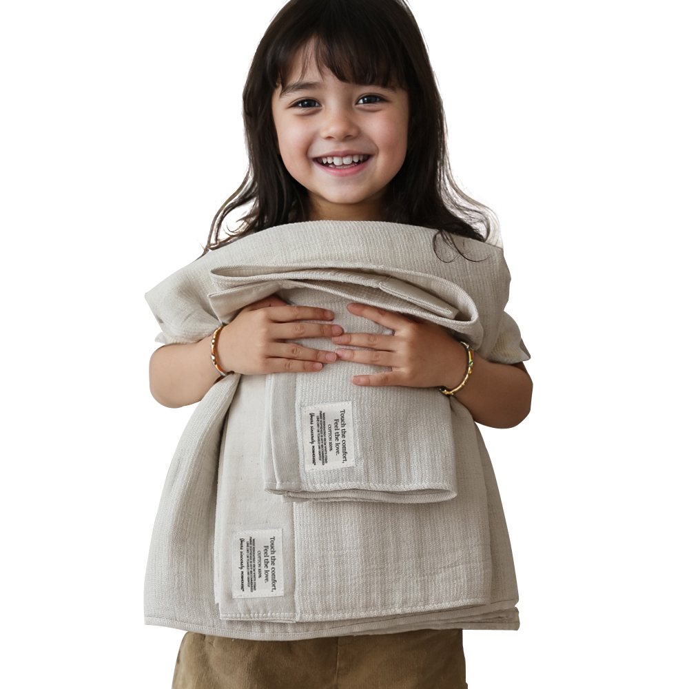 로앤하우스 아기 목욕 타올 거즈 수건