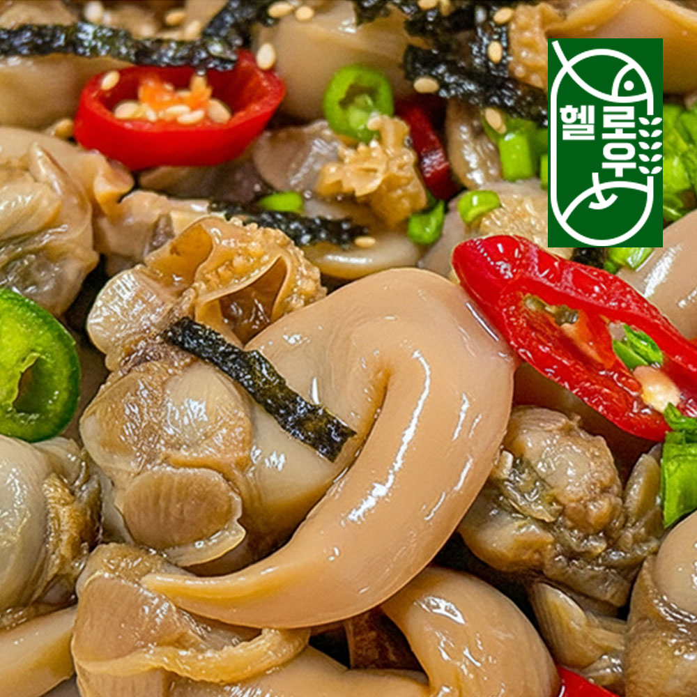 더맛 밥도둑 간장 새조개장 400g - 상품 이미지