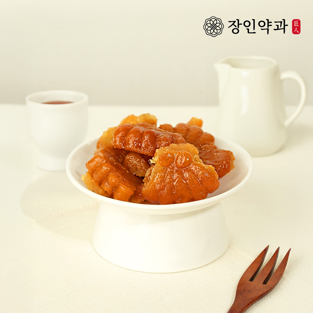 [장인더] 장인파지약과 350g 2팩 미니 약과선물 - 상세 이미지 4