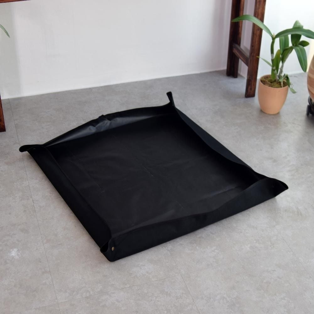 원예용 분갈이매트(100x100cm) 프리미엄 블랙에디션 - 메인 이미지