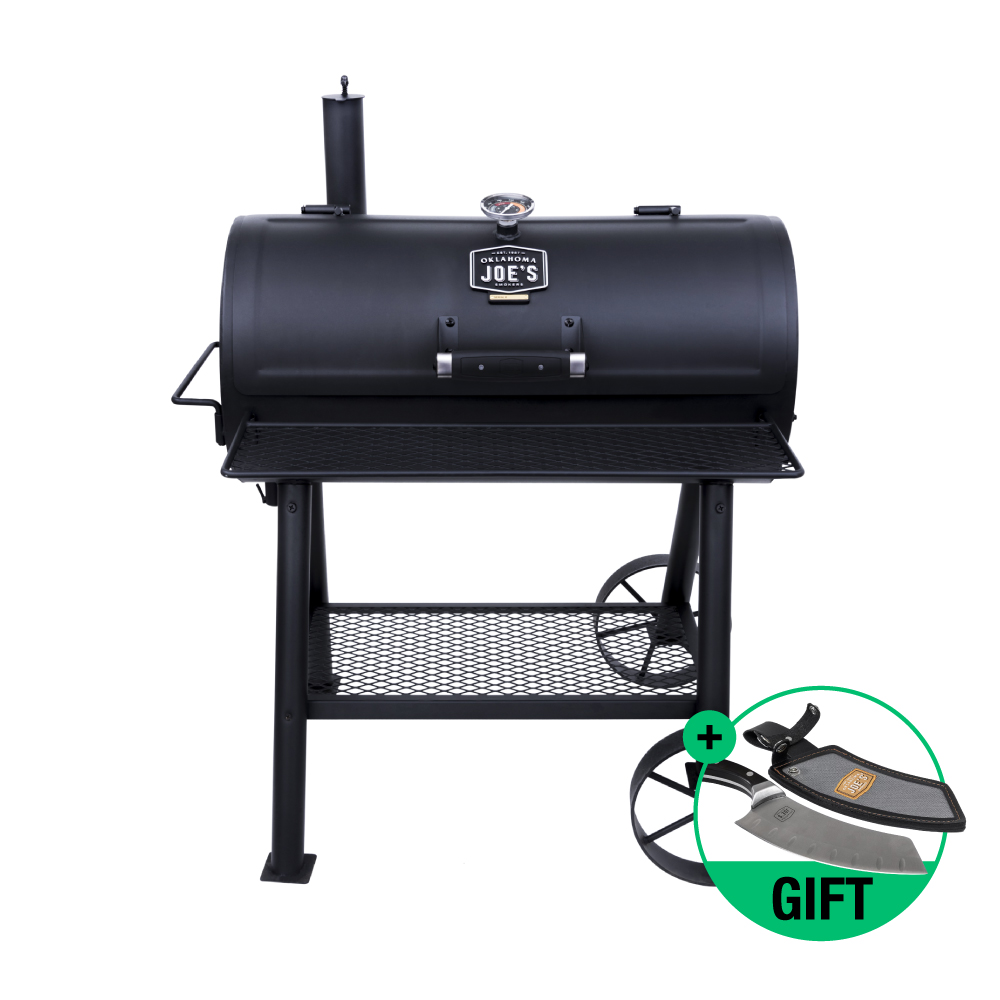 오클라호마조 배럴 대형 훈제 바베큐그릴 숯불 직화 업소용