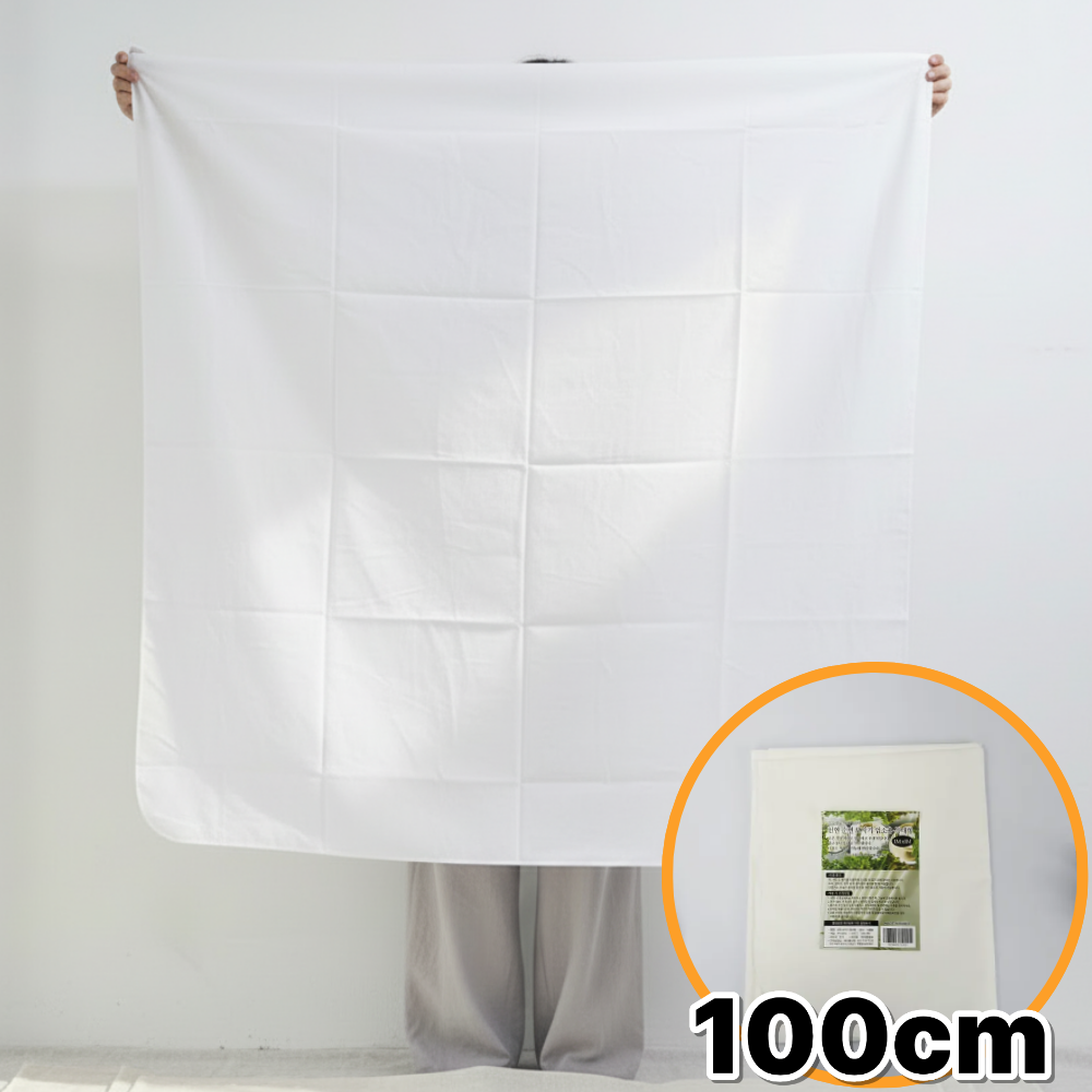 살림몰 국산 순면 보자기 대형 업소용 면보 100cm x 100cm 두부 육수 거름망 - 상품 이미지