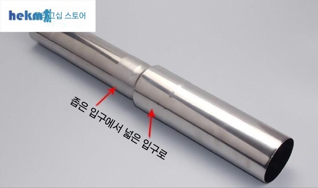 연통 레듀서 스테인리스 배기관 캠핑 텐트 난로 연탄 조인트 - 상세 이미지 2