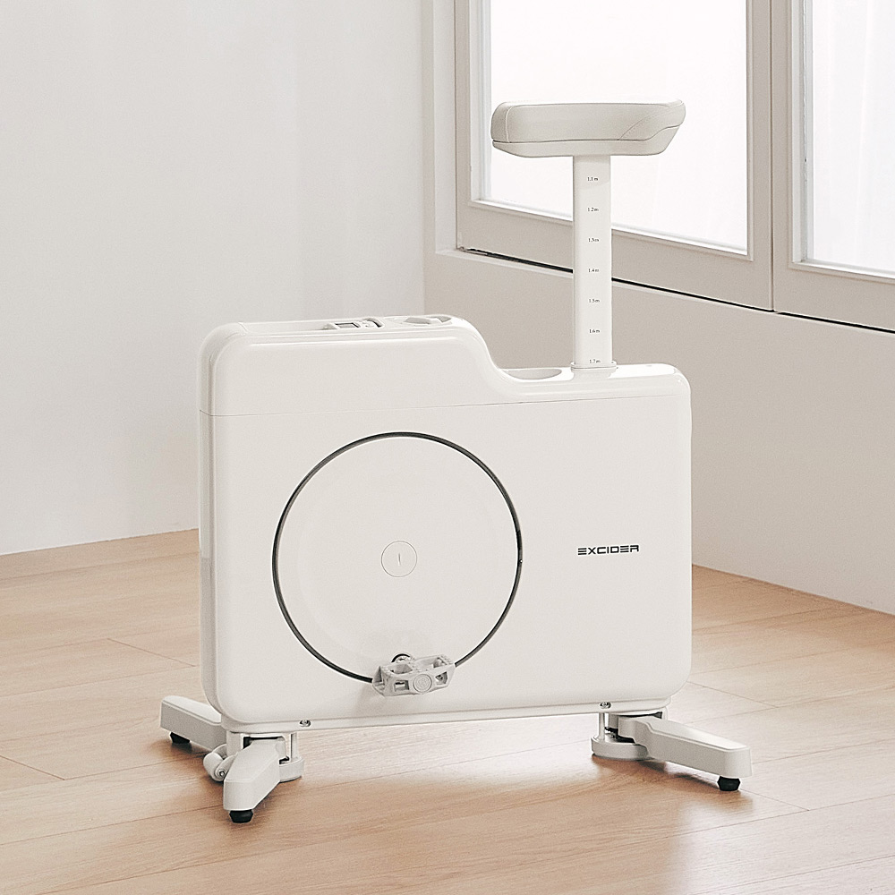 엑사이더 큐브바이크 실내자전거 미니 헬스 사이클 유산소 슬림 네모 홈트 운동기구