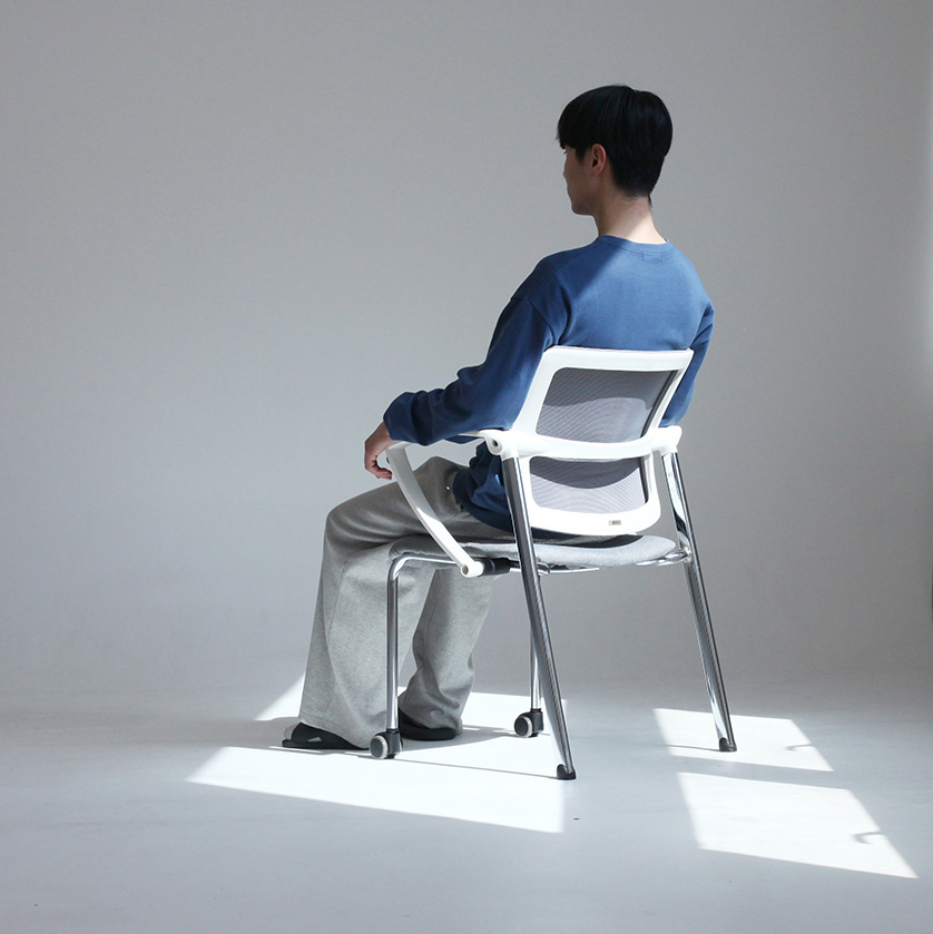 뷰티즈체어 BDW10STK 공부방 책상 학생 허리편한 도서관 사무용 의자 기본형 - 상품 이미지