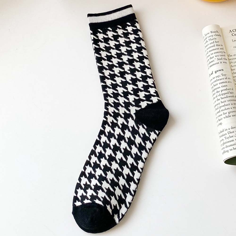 로앤하우스 여성 캐주얼 패션 양말 중목 5P 세트 이미지 7
