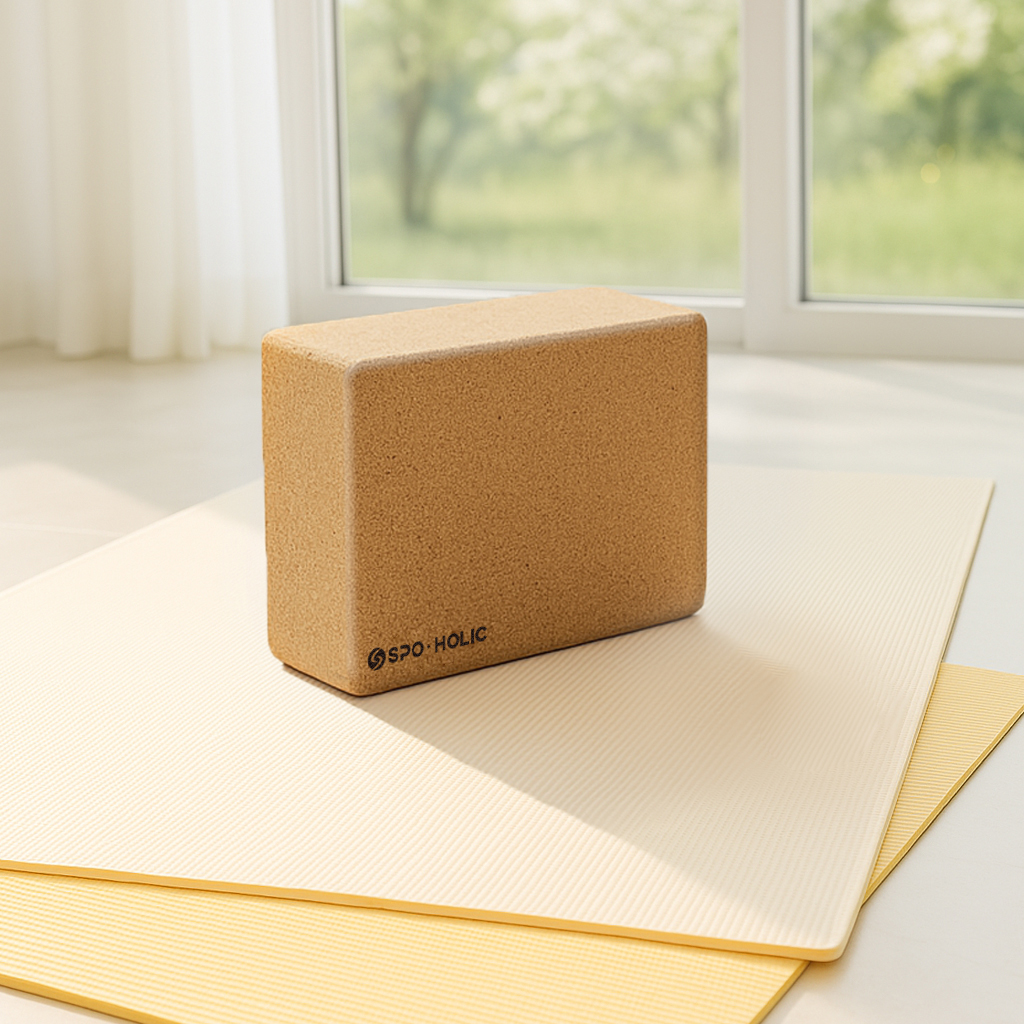 스포홀릭 필라테스 코르크 요가블럭 제품 이미지