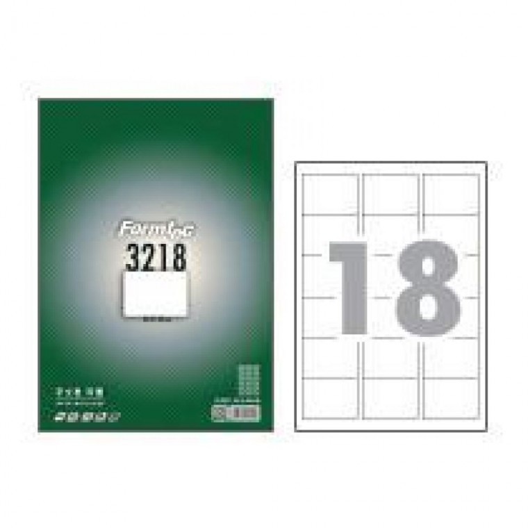 폼텍 주소용 라벨 LQ-3218 (20매/18칸) - 메인 이미지