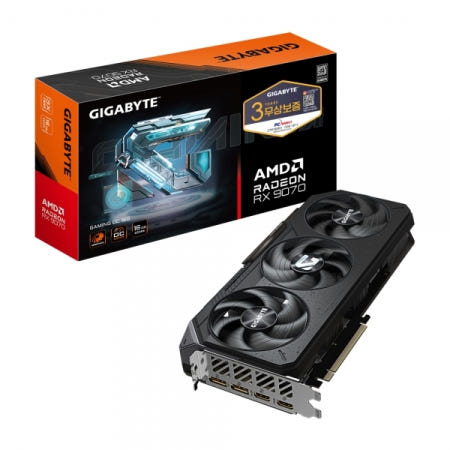 GIGABYTE GIGABYTE 라데온 RX 9070 GAMING OC D6 16GB 피씨