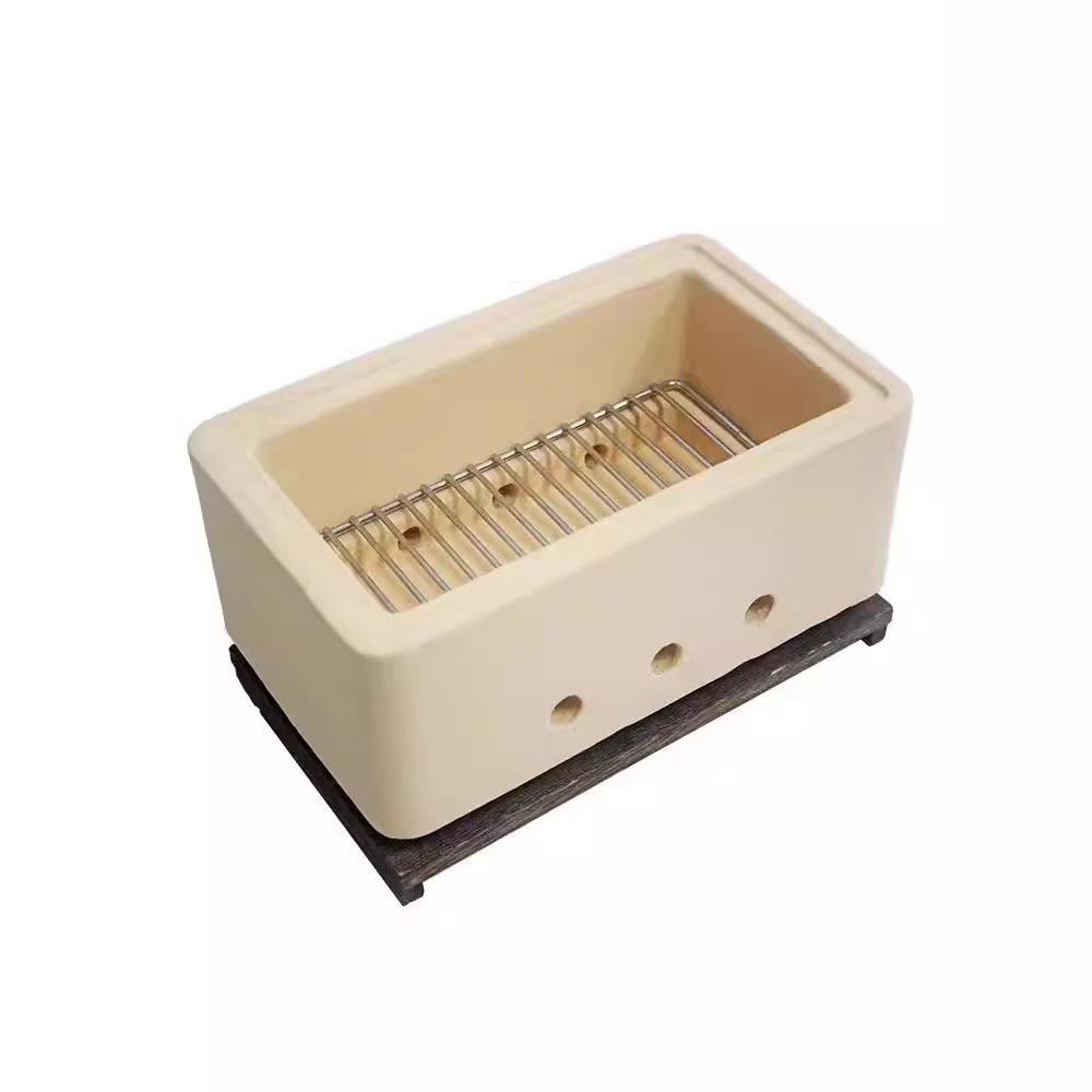 일본 바베큐 그릴 탄소 불 야외 테이블 24 x 14.5 x 11cm - 상세 이미지 3