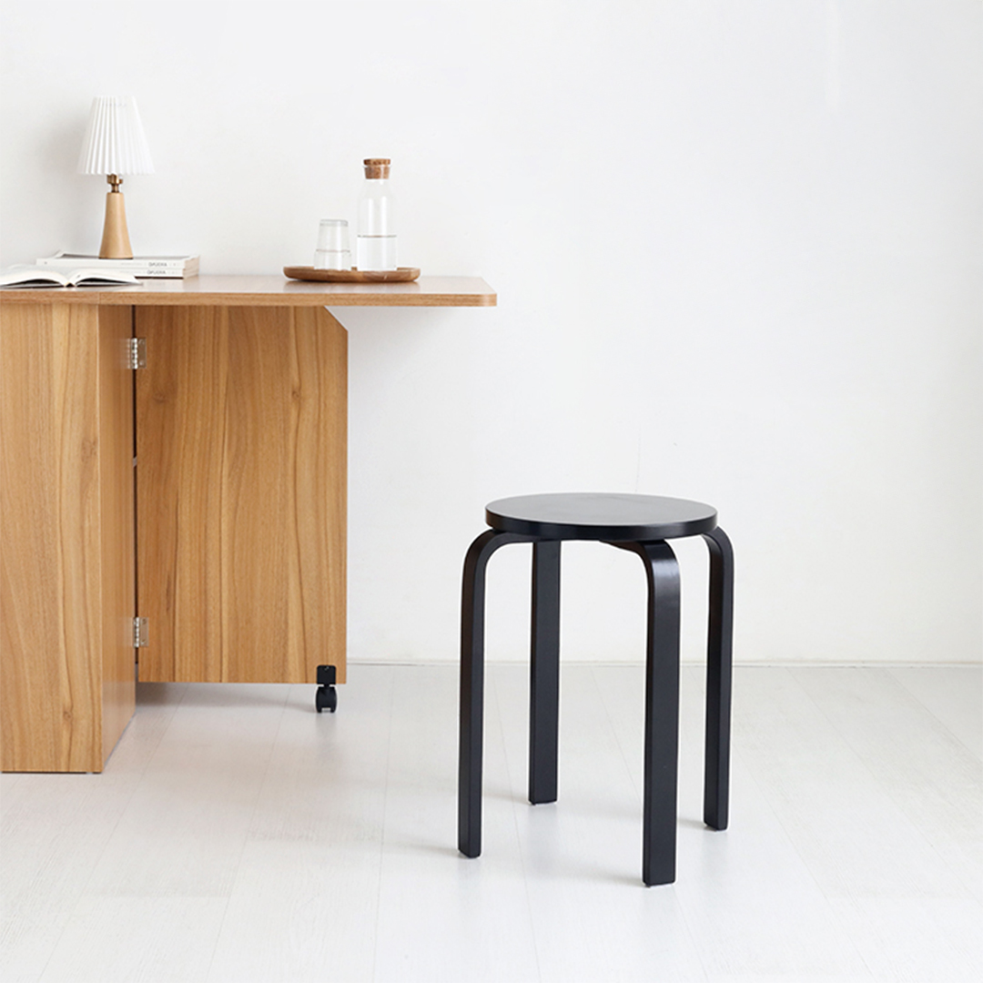 OLIVER 스툴 올블랙 5673.1903