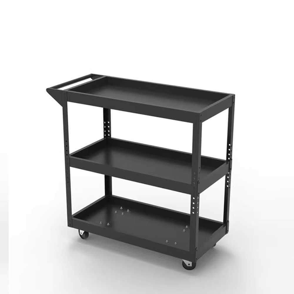 운동기구 선반 정리대 바벨 요가 장비 스쿼트 이동식 51x26x58cm 블랙 / 50kg - 상품 이미지