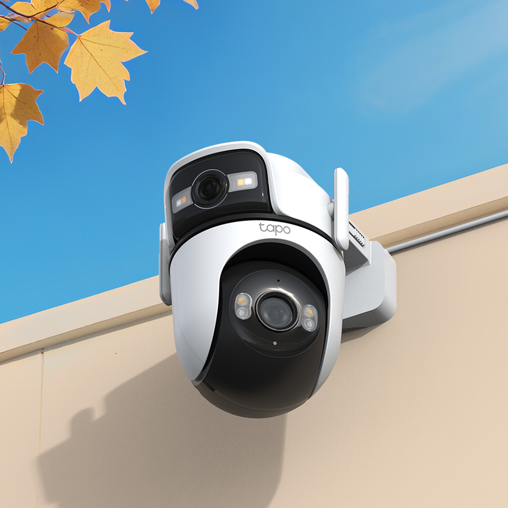 티피링크 Tapo C545D 300만화소 야간 풀컬러 실외용 듀얼렌즈 회전형 AI홈캠 스마트폰CCTV 제품 이미지